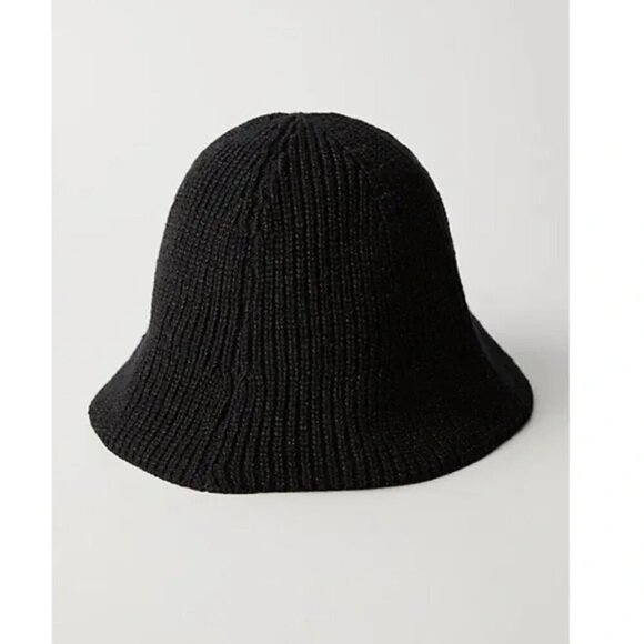 New Free People Reflective Bell Beanie Bucket Hat One Size NWOT